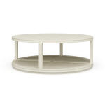 Cohan Round Coffee Table W/ Rattan - Image 2