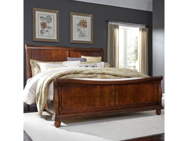 Rustic Traditions King Sleigh Bed Beds Beds