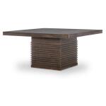 Complete Square Pedestal Table