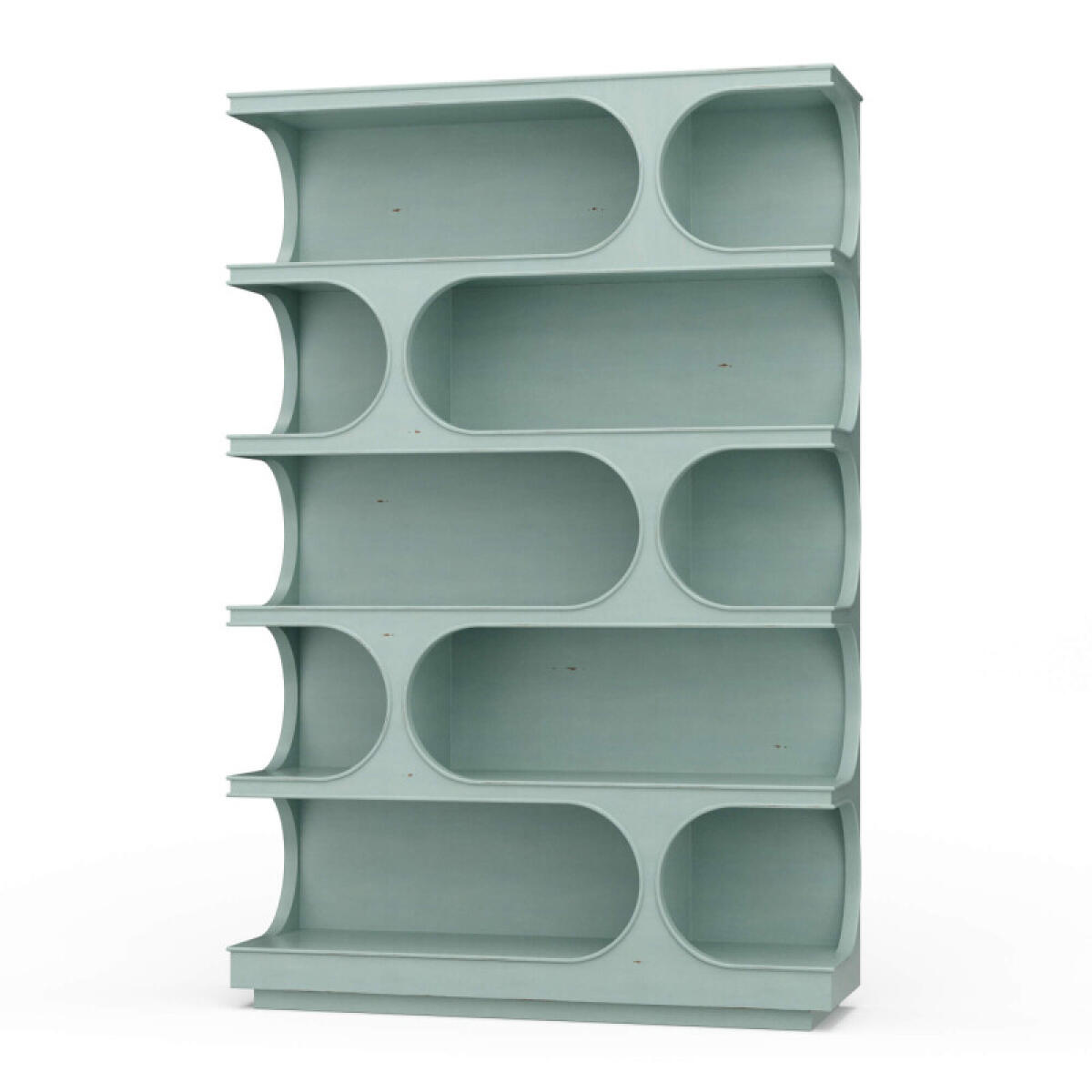 041f220599b94d390d49d2f6e9a3f414 Vannes Crescent Bookcase - Image 1