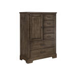 Cool Rustic Standing Chest - 6 Drawers With 1 Door - 170-117