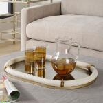 Cyprus Oval Tray, White - Image 4