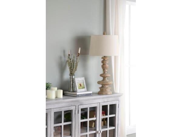 Craftsman Table Lamp Lighting Cream