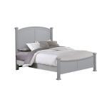 Bonanza Queen & King Poster Bed - Grey Finish