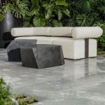 Bolster Back Outdoor Sofa, Corner - Image 13
