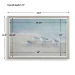 Tranquil Shorebirds On The Sand Framed Print - Image 7
