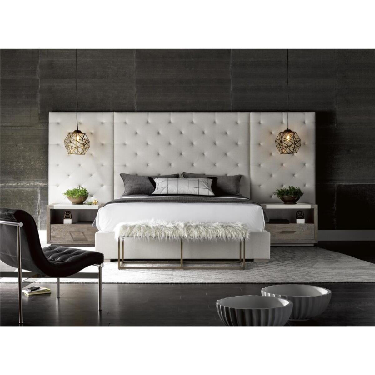 Modern Brando Cal King Bed with Panels Beds Beds 2 Modern Brando Cal King Bed with Panels Beds Beds 2
