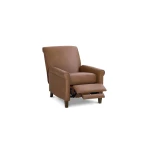 Nelson Leather Sock Arm Lay Flat Power Recliner - Image 7