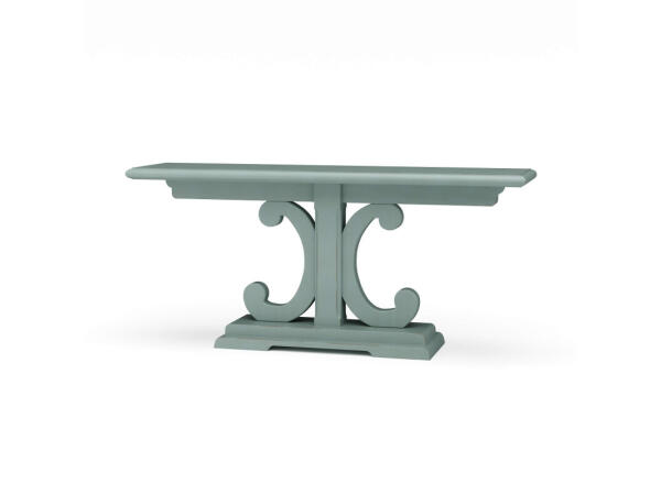 Fiona Pedestal Console Table Console Tables Blue