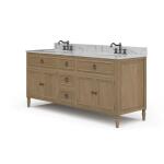 Cholet Double Vanity W/ Sink & Marble Top - Image 3