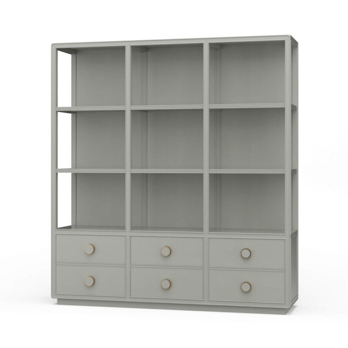 04a33548c4774a78194738e0643ca431 Cohan Open Cabinet W/ 6 Drawers - Image 1