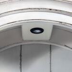 Magnolia Manor Credenza Hutch Office Storage Antique White & Weathered Bark 19