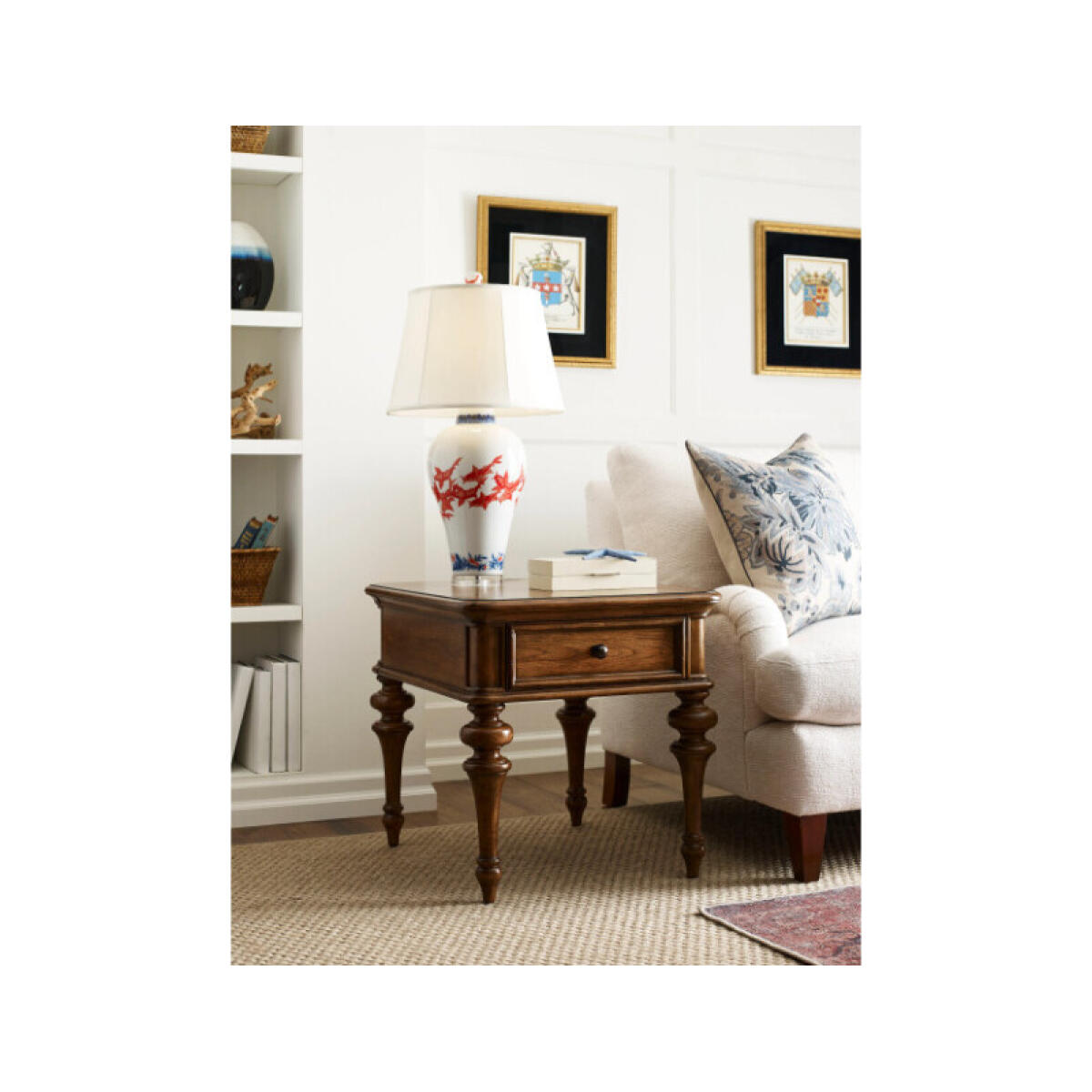 Berkshire Pearson Rectangular Drawer End Table End tables American Drew 2 Berkshire Pearson Rectangular Drawer End Table End tables American Drew 2