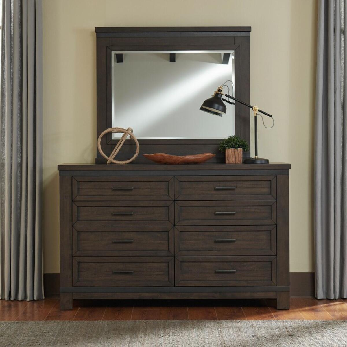 04ca5df335b6c33d9d94d09907a81908 Thornwood Hills Dresser & Mirror - Image 1