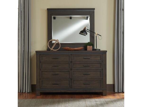 Thornwood Hills Dresser & Mirror Dressers Brown