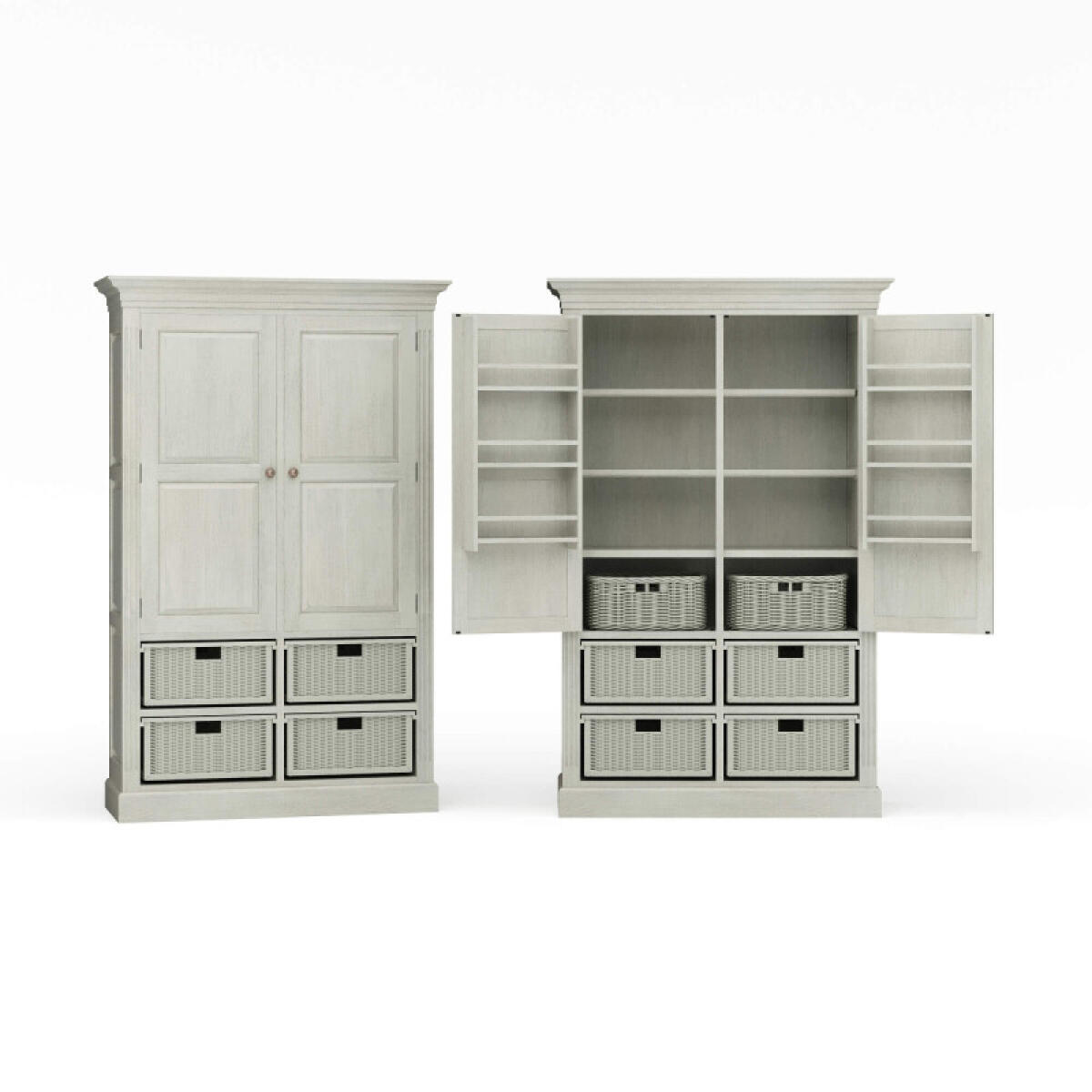 Sonoma Storage Cabinet W/ Baskets Dining Storage Bramble 2 Sonoma Storage Cabinet W/ Baskets Dining Storage Bramble 2