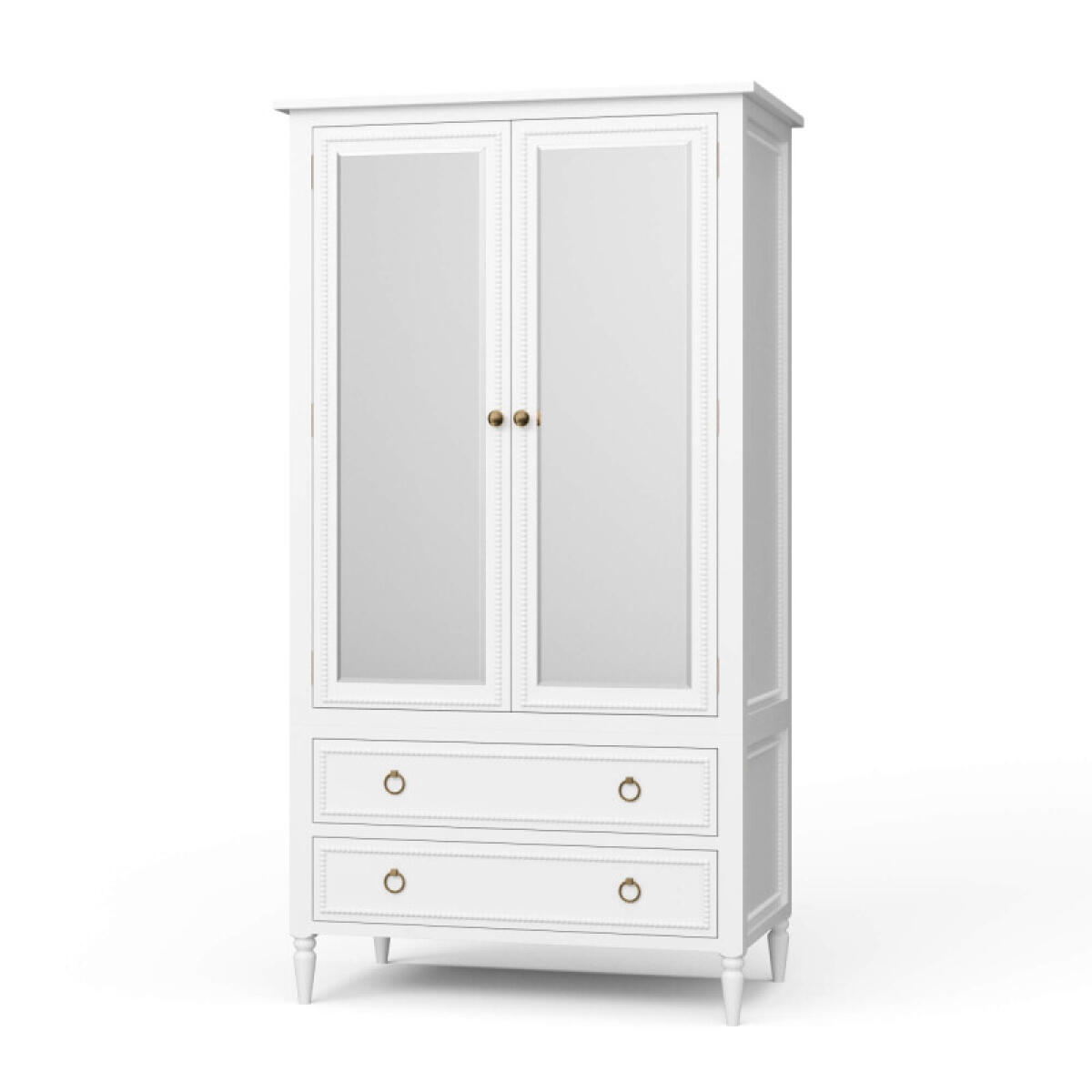 04f50d0dd08036722a99d2f95f09bfc7 Cholet Wardrobe W/ 2 Drawer - Image 1