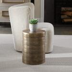 Odin Accent Table Chairside Tables Bronze 10
