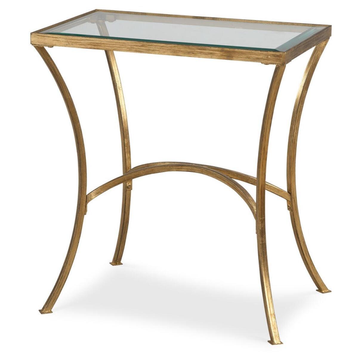 0514867f4fca97734a43f10cf6a1810d Alayna End Table, Gold - Image 1