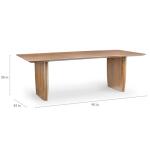 Dresden Rectangle Dining Table - Image 4