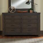 Messina Estates 3 Drawer Night Stand Nightstands Brown 21