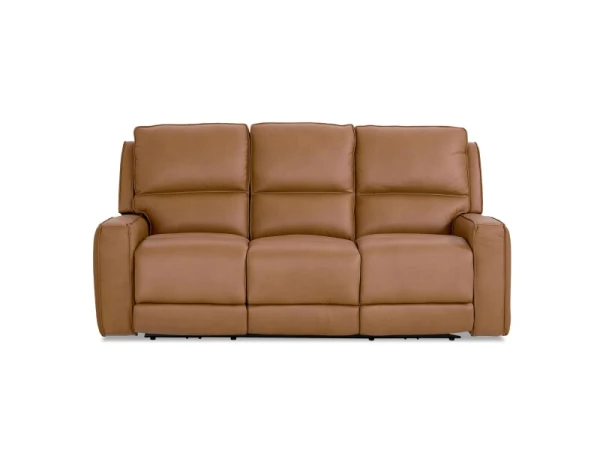Raymond Leather Power Reclining Sofa Sofas Bassett Furniture