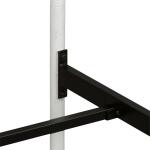 Vintage Series Twin Metal Bed – Antique White Youth Beds Distressed Metal 17