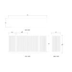 Kraton 4 Doors Sideboard - Image 9
