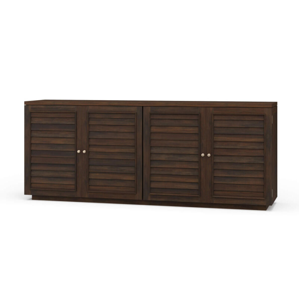 057837383b4c045b5c06cb83c2370200 Oxford Shutter 4 Door Sideboard - Image 1