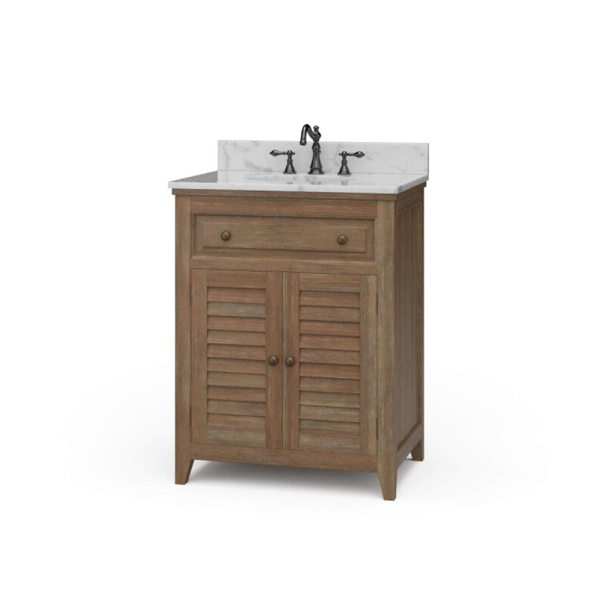 Shutter Vanity W/ Sink & Marble Top Accent Furniture Accent Furniture 2 Shutter Vanity W/ Sink & Marble Top Accent Furniture Accent Furniture 2