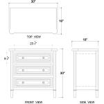 Nantes Bedside Table - Image 9