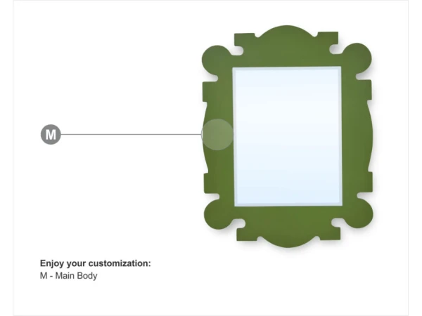 Rodeo Mirror W/ Raffia Mirrors Bramble