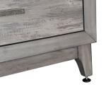 Mercury 62 Inch TV Console Entertainment Stands Driftwood Gray 18