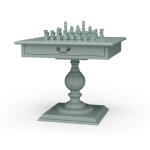 Gloucester Chess Table W/ Drawer - Image 2