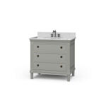 Hayward Single Vanity W/ Sink & Marble Top