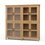 Madrone 8 Door Display Cabinet