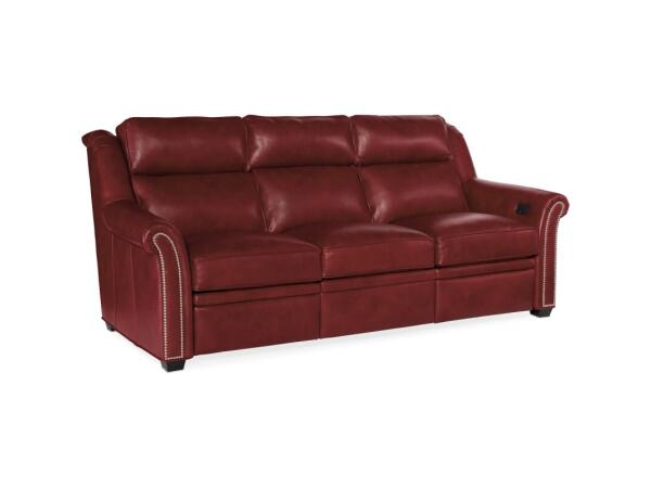Robinson Reclining Sofa with Power Headrest – Two Piece Back 206-90-2 Sofas Bradington-Young 2