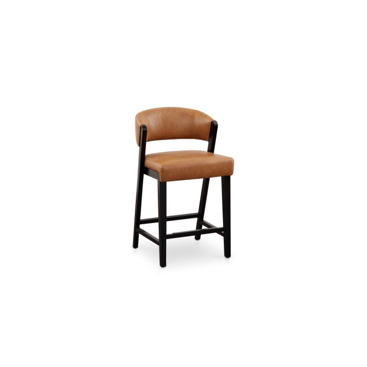 06a6441aaf853a96123f9f9e80861ec3 Asher Upholstered Faux Leather Counter Stool - Image 1