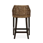 Savanah Rattan Barstool W/ Seat Cushion - Image 6
