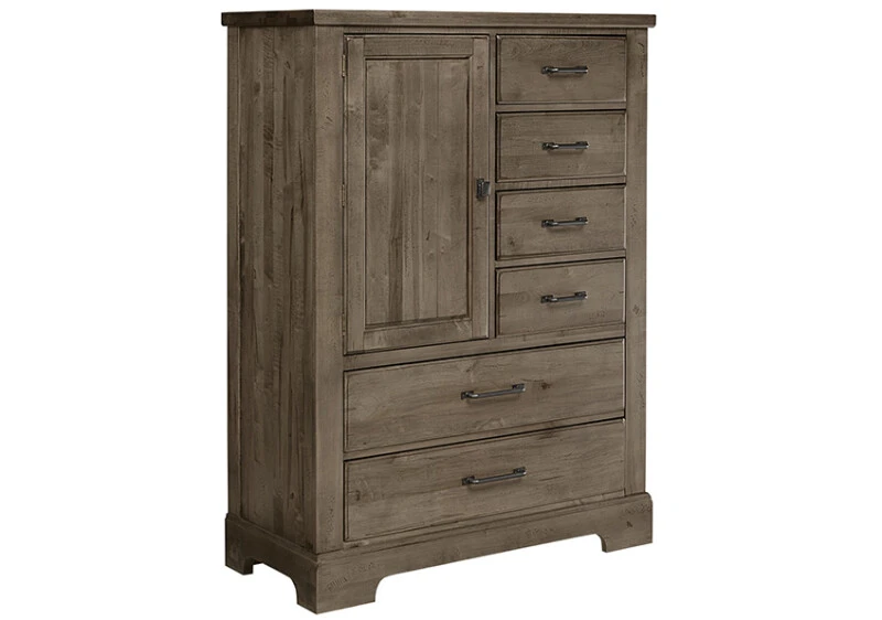 06a914085b883fbed2ffb4705a93e4bd Cool Rustic Standing Chest - 6 Drawers With 1 Door - 172-117 - Image 1