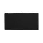 Trellis Lane Accent Writing Desk- Black Desks Desks 19