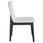 Delano Armless Chair, Espresso, 2 Per Box, Priced Each Chairs Black 17