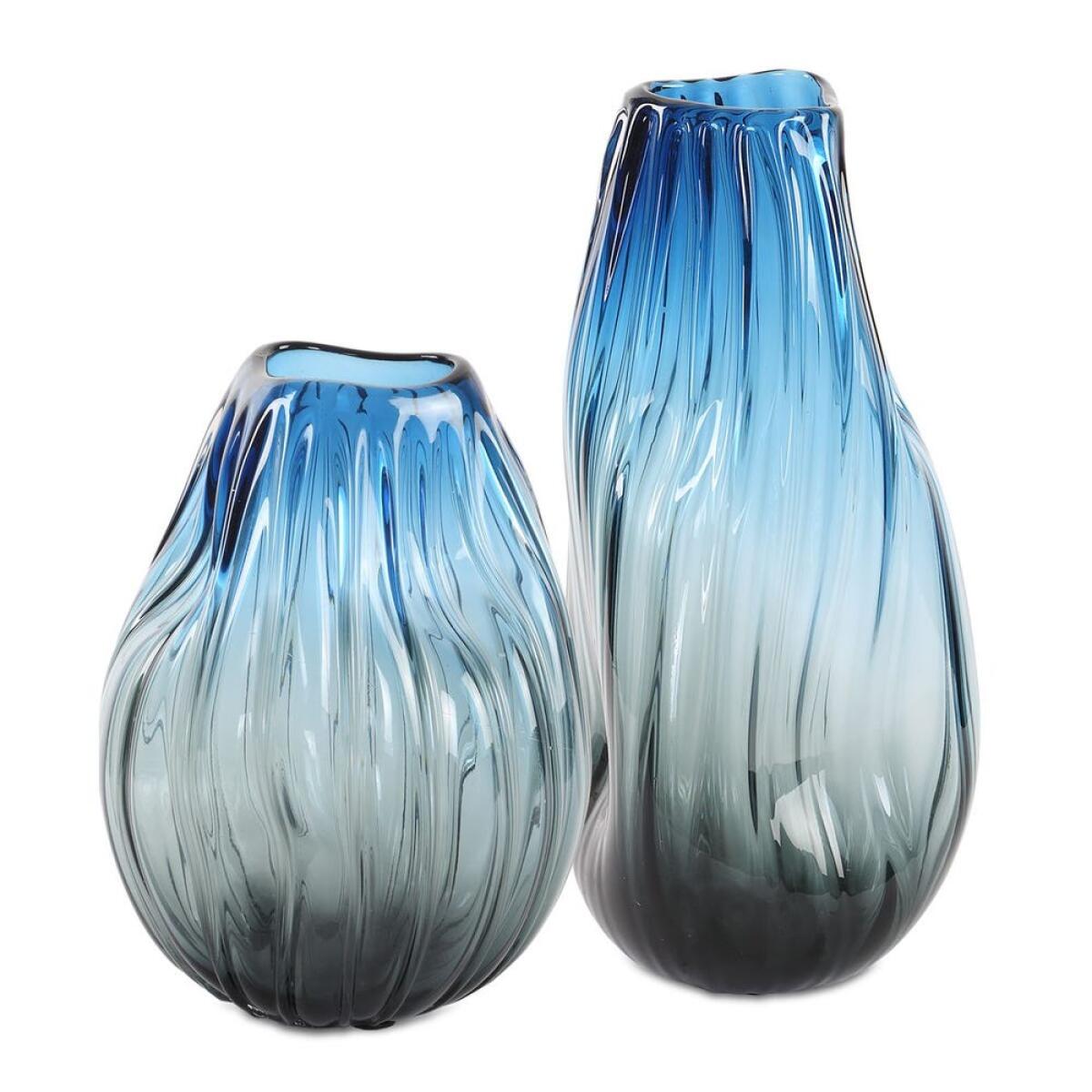 Midnight Horizon Vases, S/2 Accessories Accessories 2 Midnight Horizon Vases, S/2 Accessories Accessories 2