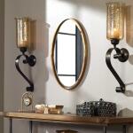 Herleva Oval Mirror Mirrors Gold 10