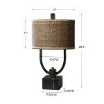 Stabina Table Lamp Lighting Brown 9