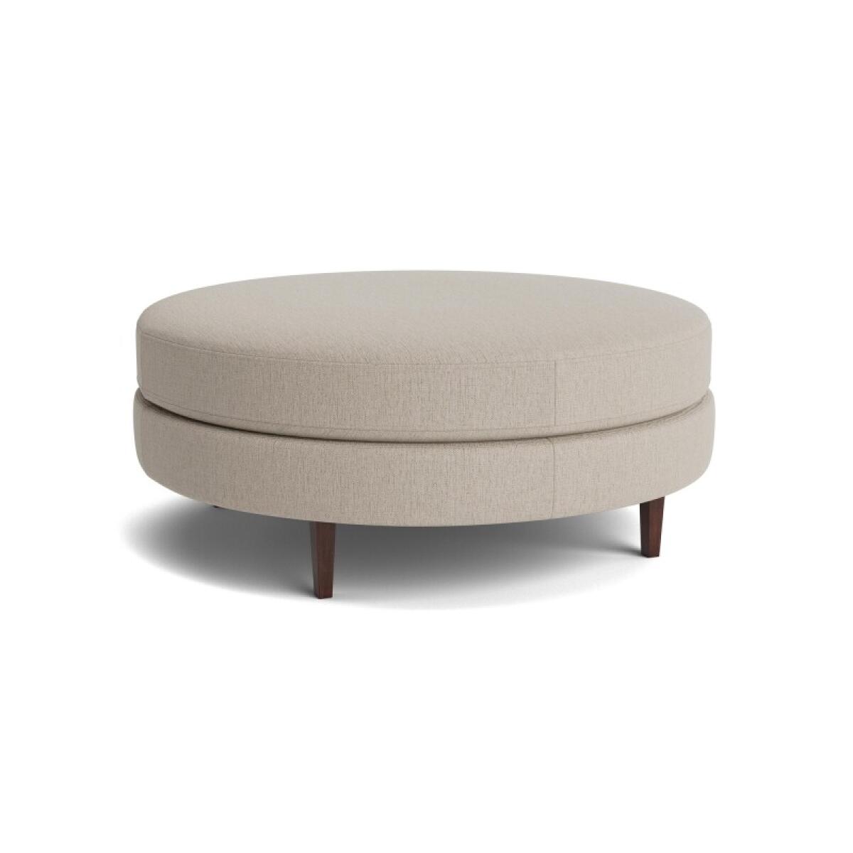 Delway Round Ottoman Ottomans & Poufs Bassett Furniture 2 Delway Round Ottoman Ottomans & Poufs Bassett Furniture 2