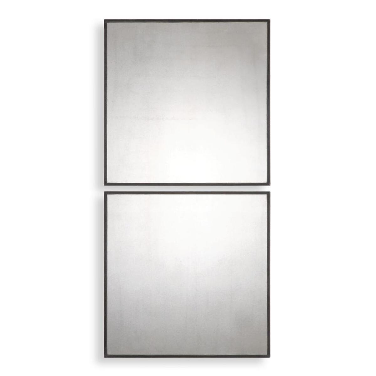 072f8f1cad9163f172b7bc65ef02f3b3 Matty Square Mirrors, S/2 - Image 1