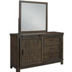 Thornwood Hills Dresser & Mirror Youth Dressers Brown 9
