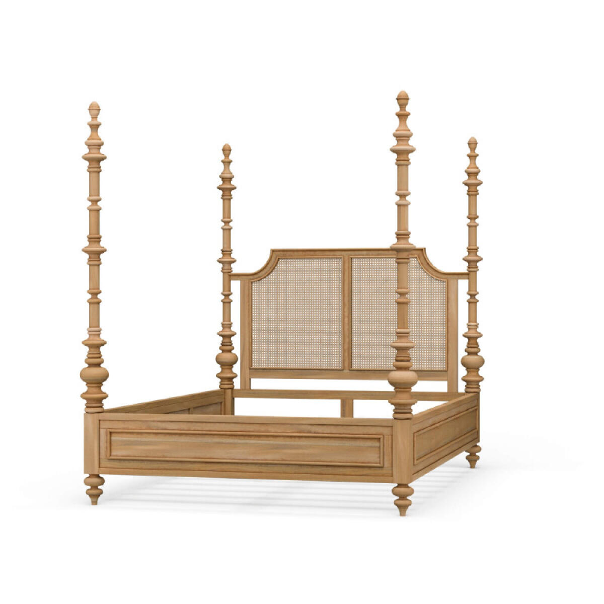 07516fe64d3f9172a17e9a0d2762cc19 Savannah Rattan Bed - Image 1