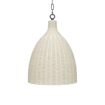 Hampton Rattan Pendant Small Lighting Bramble 7